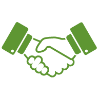 handshake icon
