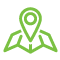 map locator pin icon