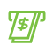 atm dispensing money icon